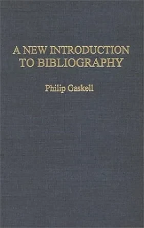 A New Introduction to Bibliography